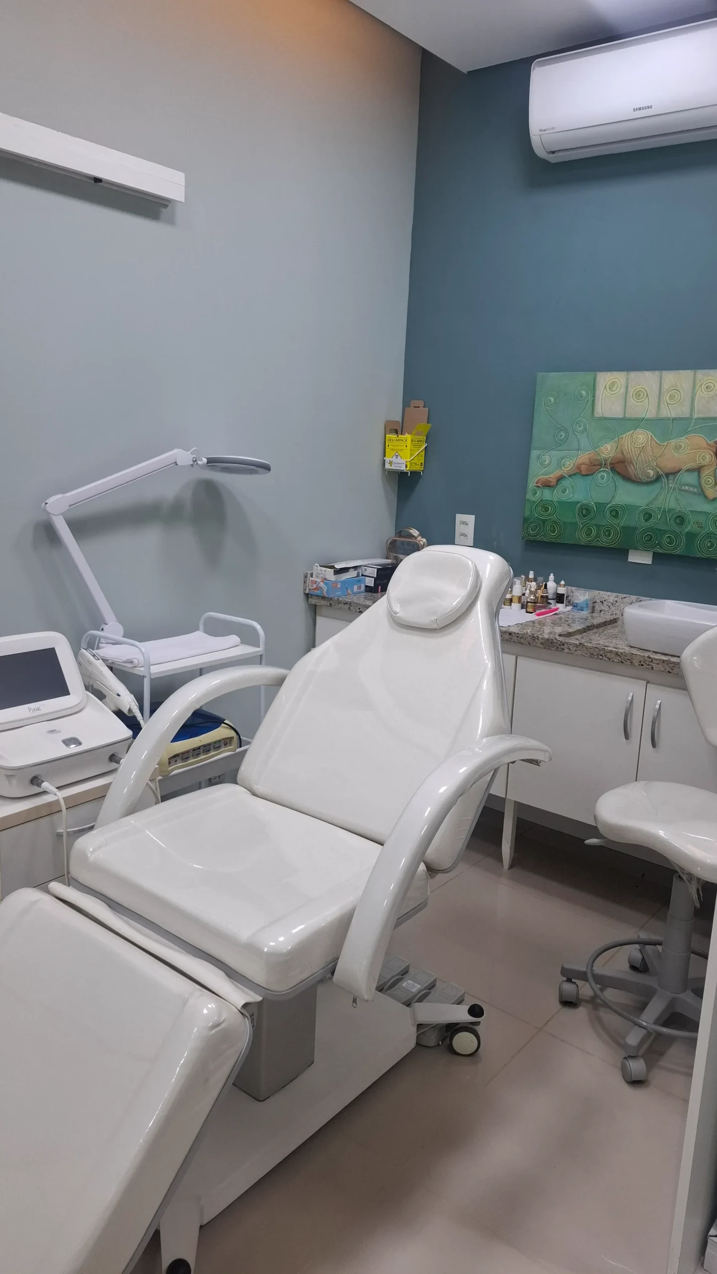 Detalhes do espaço de atendimento da Dra. Iara Beatriz