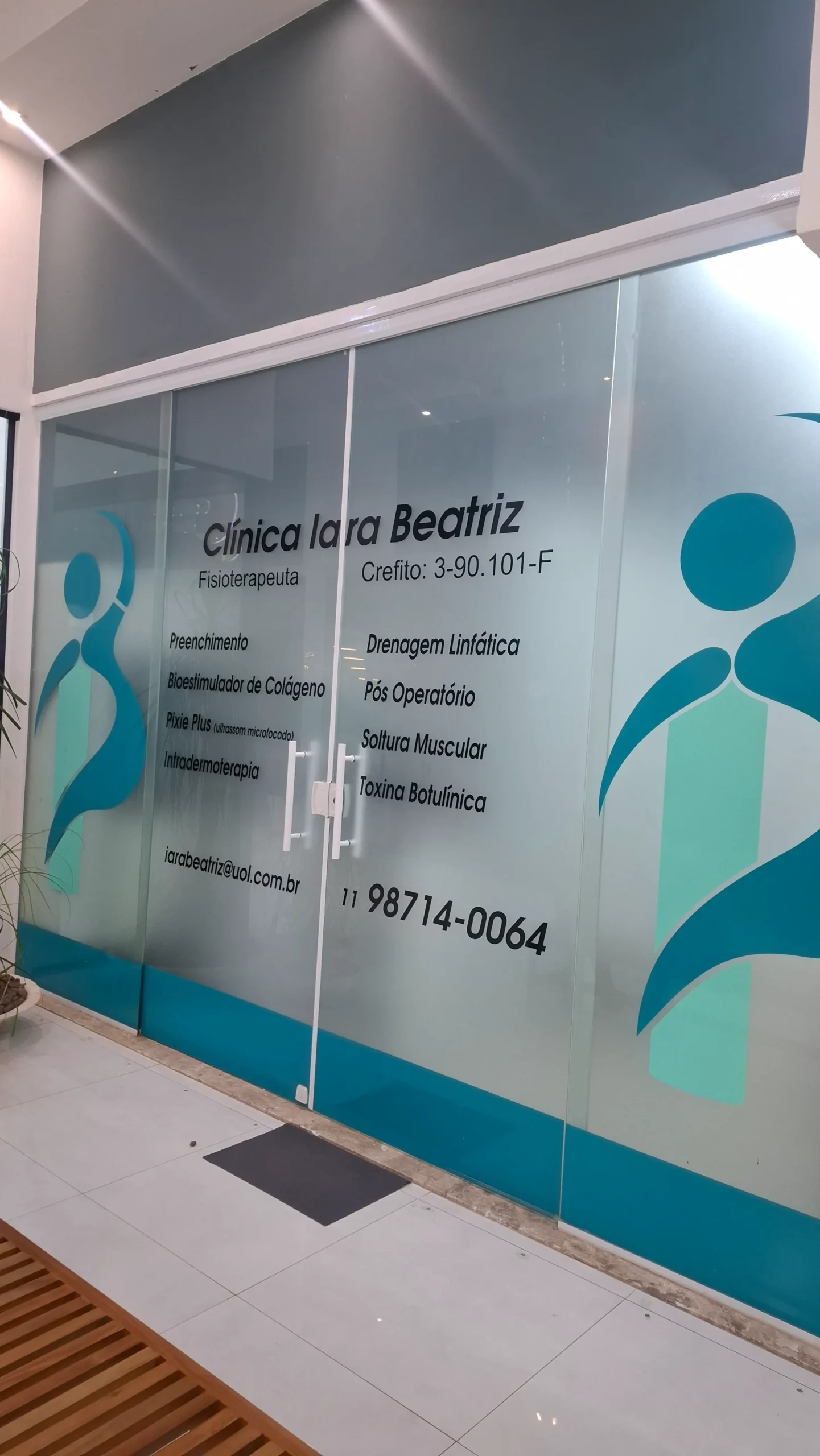 Fachada da clínica da Dra. Iara Beatriz